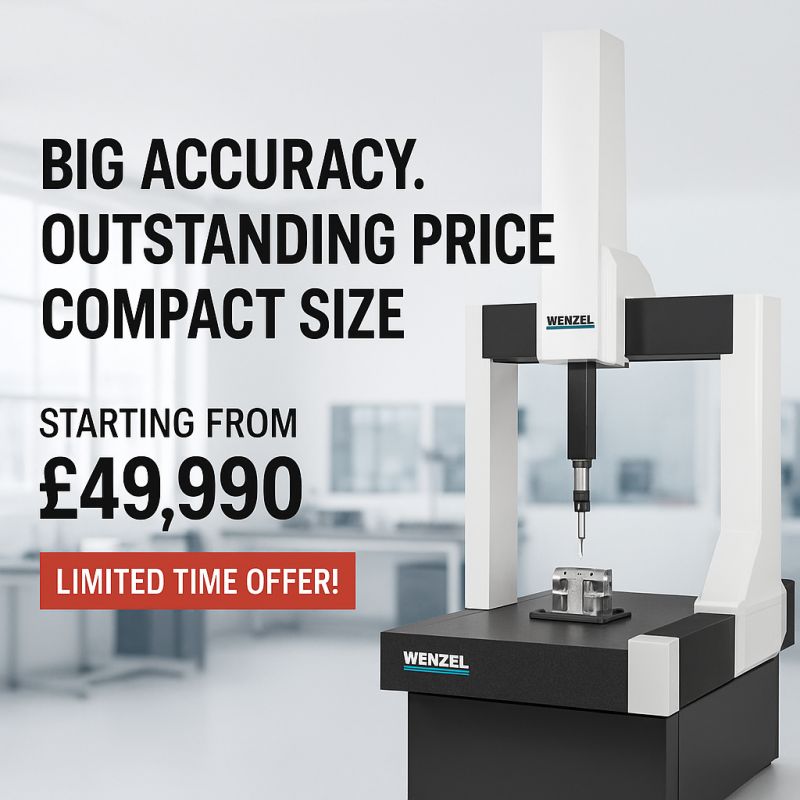 Big Accuracy. Compact Size. Now from Just £49,990 – Introducing the WENZEL XO55